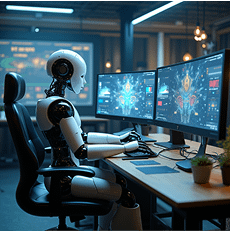 a humanoid ai robot sitting at a creative workstation seamlessly generating digital artwork and con nfw9w2tn398cu5bas3db 2 (1)