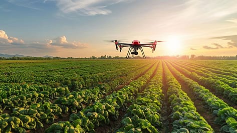 Drone pour l'intelligence artificielle et le climat