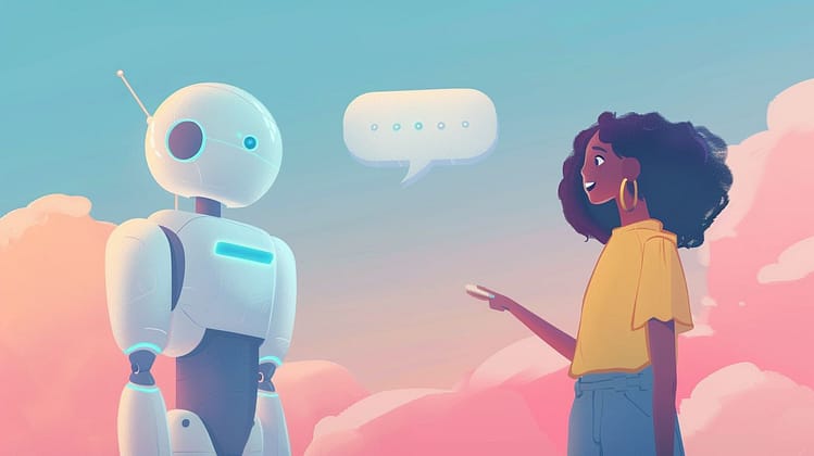 Dialogue avec une intelligence artificielle