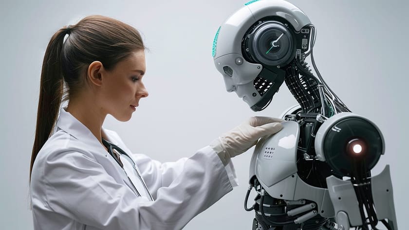women robot automate