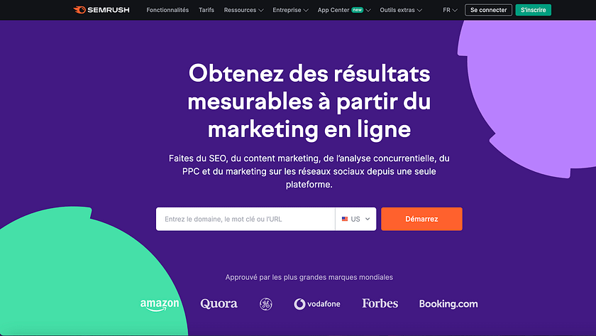 semrush landing