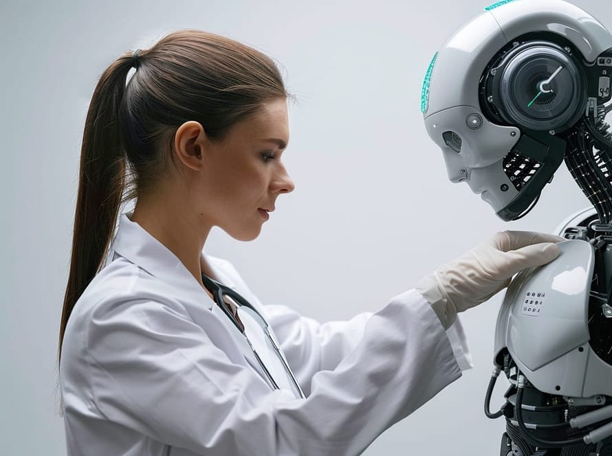 women robot automate